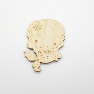 Ξύλινη Διακοσμητική γοργόνα Ξύλινη Διακοσμητική γοργόνα