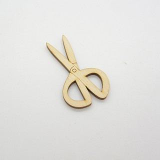 Ξύλινο Διακοσμητικό ψαλίδι Ξύλινο Διακοσμητικό ψαλίδι