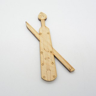 Ξύλινη Διακοσμητική ποντιακή λύρα  Ξύλινη Διακοσμητική ποντιακή λύρα