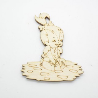 Ξύλινο Διακοσμητικό σταλίτσα