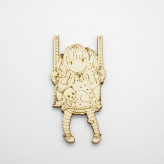 Ξύλινο Διακοσμητικό santoro gorjuss