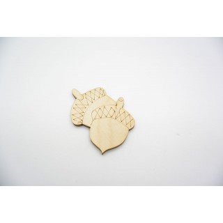 Ξύλινα Διακοσμητικά βελανίδια Ξύλινα Διακοσμητικά βελανίδια