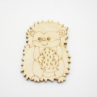 Ξύλινος Διακοσμητικός σκαντζόχοιρος