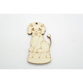 Ξύλινο Διακοσμητικό λιοντάρι τσίρκου