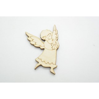 Ξύλινο Διακοσμητικό αγγελάκι Ξύλινο Διακοσμητικό αγγελάκι