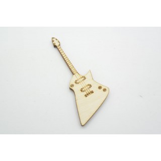 Ξύλινη Διακοσμητική ηλεκτρική κιθάρα