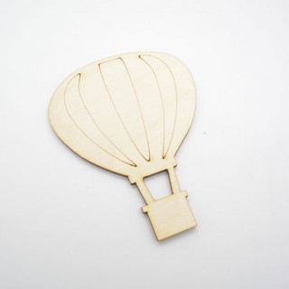 Ξύλινο Διακοσμητικό αερόστατο