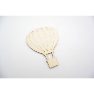 Ξύλινο Διακοσμητικό αερόστατο