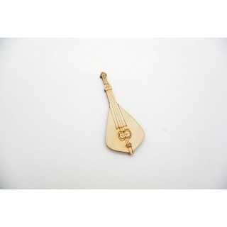 Ξύλινη Διακοσμητική κρητική λύρα