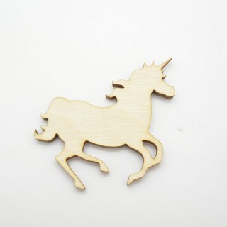 Ξύλινο Διακοσμητικό μονόκερος 