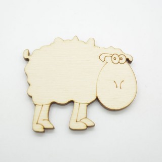 Ξύλινο Διακοσμητικό σον το πρόβατο 