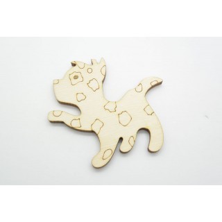 Ξύλινο Διακοσμητικό σκυλάκι Δαλματίας