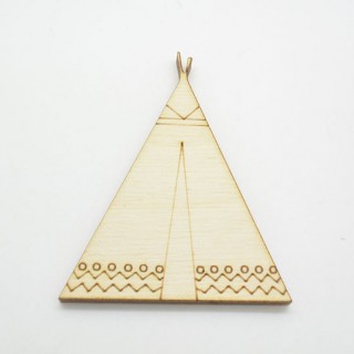 Ξύλινο Διακοσμητικό σκηνή ινδιάνου Ξύλινο Διακοσμητικό σκηνή ινδιάνου