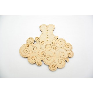 Ξύλινο Διακοσμητικό νυφικό Ξύλινο Διακοσμητικό νυφικό