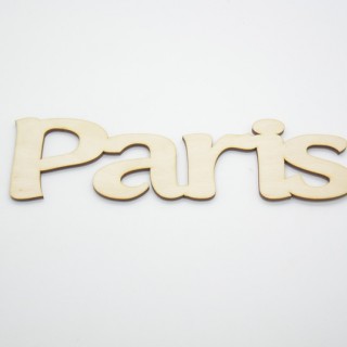 Ξύλινο Διακοσμητικό Paris 