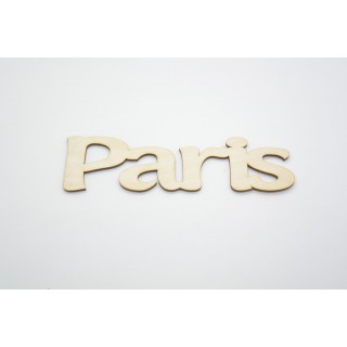 Ξύλινο Διακοσμητικό Paris 