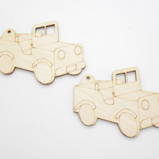 Ξύλινο Διακοσμητικό αυτοκίνητο τζιπ Ξύλινο Διακοσμητικό αυτοκίνητο τζιπ