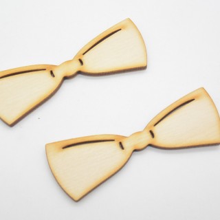 Ξύλινo Διακοσμητικό παπιγιόν Ξύλινo Διακοσμητικό παπιγιόν