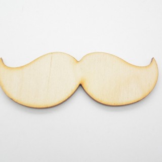 Ξύλινo Διακοσμητικό μουστάκι Ξύλινo Διακοσμητικό μουστάκι