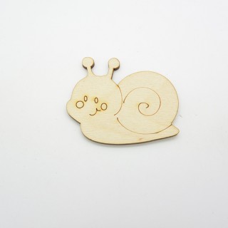 Ξύλινο Διακοσμητικό σαλιγκάρι