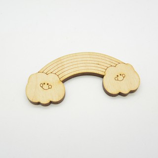 Ξύλινο Διακοσμητικό ουράνιο τόξο