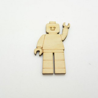 Ξύλινο Διακοσμητικό lego