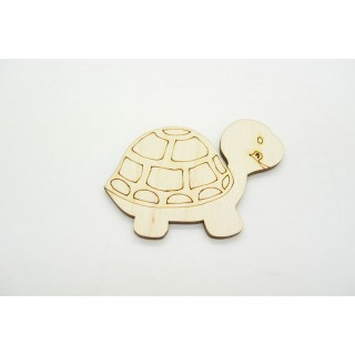 Ξύλινη Διακοσμητική χελώνα 
