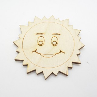 Ξύλινος Διακοσμητικός ήλιος