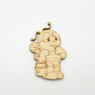 Ξύλινη Διακοσμητική μέλισσα