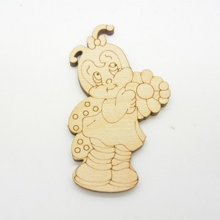 Ξύλινη Διακοσμητική μέλισσα