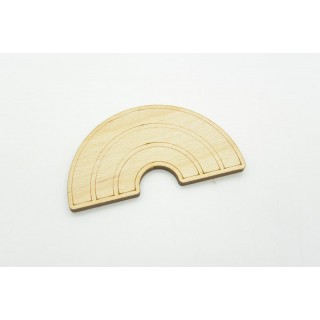 Ξύλινο Διακοσμητικό ουράνιο τόξο