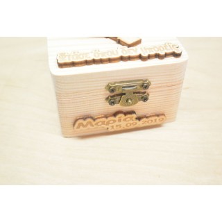  Ξύλινο κουτί μπομπονιέρα αερόστατο