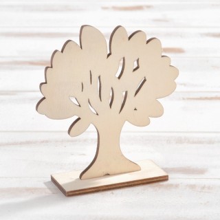 Διακοσμητικό Ξύλινο δέντρο της ζωής με βάση