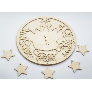 Αναμνηστικό Γέννησης για νεογέννητο αγοράκι με αστεράκια Αναμνηστικό Γέννησης για νεογέννητο αγοράκι με αστεράκια