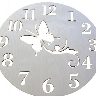 Ρολόι Τοίχου πεταλούδα