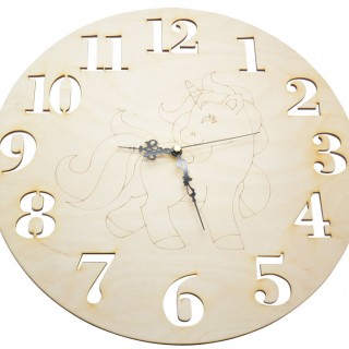 Ρολόι Τοίχου μονόκερος