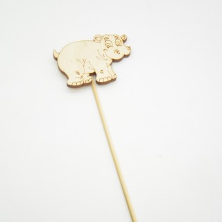 Ξύλινο Στικ ιπποποταμάκι