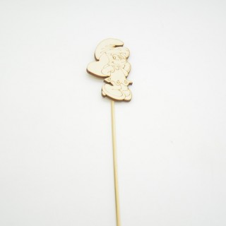 Ξύλινο Στικ στρουμφίτα 