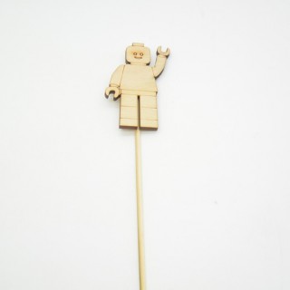 Ξύλινο Στικ lego