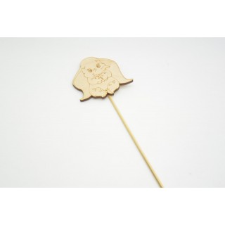 Ξύλινο Στικ ελεφαντάκι 