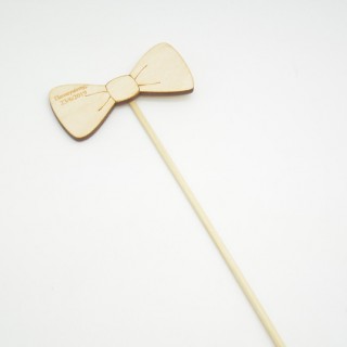 Ξύλινο Στικ παπιγιόν