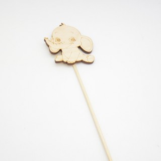 Ξύλινο Στικ ελεφαντάκι