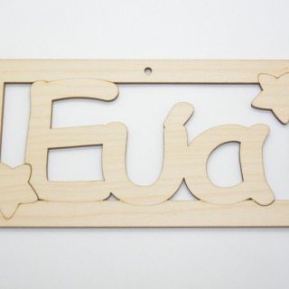 Ξύλινο ταμπελάκι Εύα