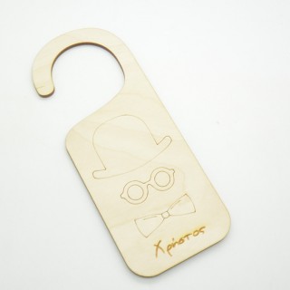 Διακοσμητικό πόρτας μικρός κύριος με παπιγιόν