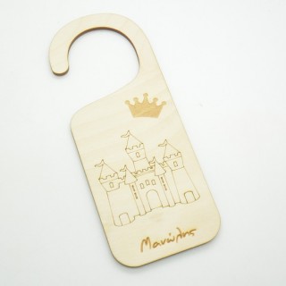 Διακοσμητικό πόρτας κάστρο κορώνα