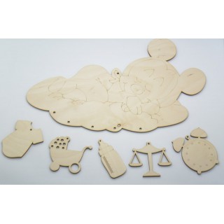 Αναμνηστικό Γέννησης για νεογέννητο mickey Αναμνηστικό Γέννησης για νεογέννητο mickey