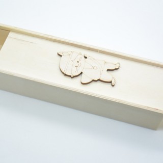 Ξύλινη Κασετίνα ινδιάνος