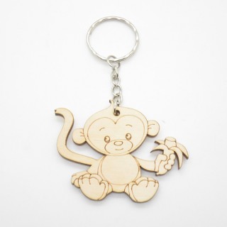 Ξύλινο Μπρελόκ μαϊμουδάκι Ξύλινο Μπρελόκ μαϊμουδάκι