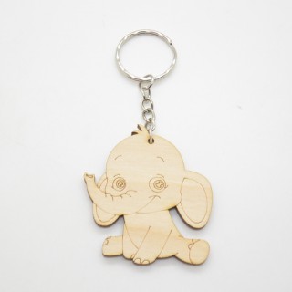 Ξύλινο Μπρελόκ ελεφαντάκι Ξύλινο Μπρελόκ ελεφαντάκι