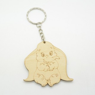 Ξύλινο Μπρελόκ ελεφαντάκι με μεγάλα αυτιά Ξύλινο Μπρελόκ ελεφαντάκι με μεγάλα αυτιά